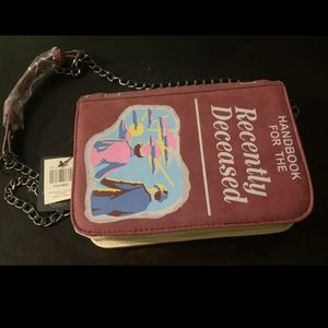 Beetlejuice crossbody purse